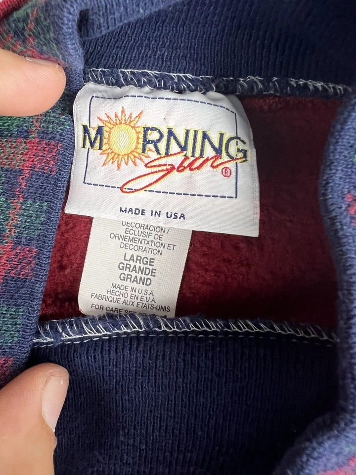 Moletom Vintage Sol da Manhã Feminino Grande Natal Cottagecore Vovó Filhote - Imagem 4 de 4