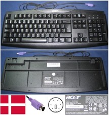 CLAVIER QWERTY DANOIS/ tastatur ACER SK-1688 KB.6880B.073 GYUR845K Prise PS/2