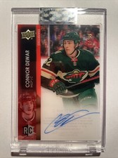 Connor Dewar 2021-22 Upper Deck Clear Cut Rookie Exclusives /65