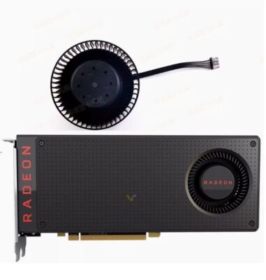  /Sapphire/Xunjing Public Edition RX470 480 570 580 Cooling Fan Double   #E8