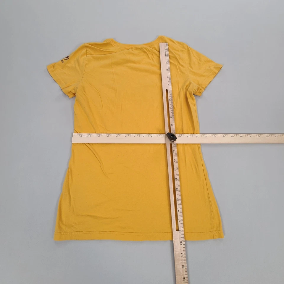 Camisa Los Angeles Lakers Niñas Pequeña Amarilla Baloncesto NBA Informal Adidas Juvenil Foto 3 de 4