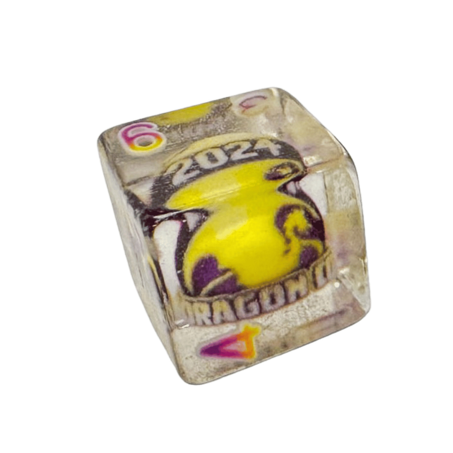 Шахматные кости 2024 Dragon Con с 3D-принтом D6 CHXCDDRA3D 5190₽