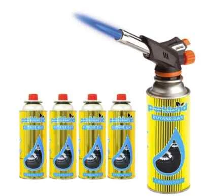 PARKLAND Butane Gas Blow Torch Flamethrower Burner Welding Auto Ignition Camping Tool NEW