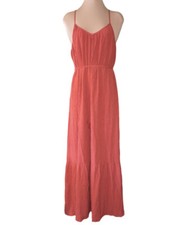 Loft Maxi Sundress Orange Medium