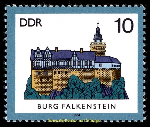 EBS East Germany DDR 1984 - Castles (I) - Michel 2910-2913 - MNH** - Picture 2 of 5