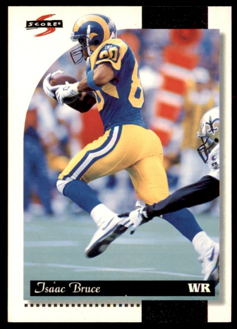 1996 Score Isaac Bruce St. Louis Rams #48