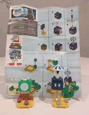 Lego Mario Character Pack 71394 Series 3 Parashoot Bob-omb + 1-Up Mushroom 🍄 