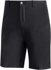 Adidas Mens Size 50 Black Ultimate 3-Stripe Moisture-Wicking Golf Shorts NEW