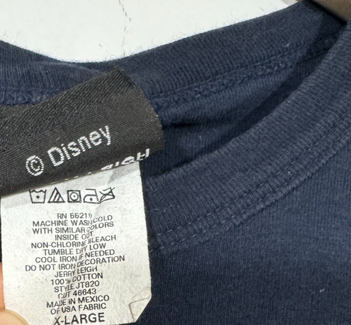 Mickey & Co Kids Navy Blue The original Mickey T shirt Tee Youth Size XL - Picture 5 of 5