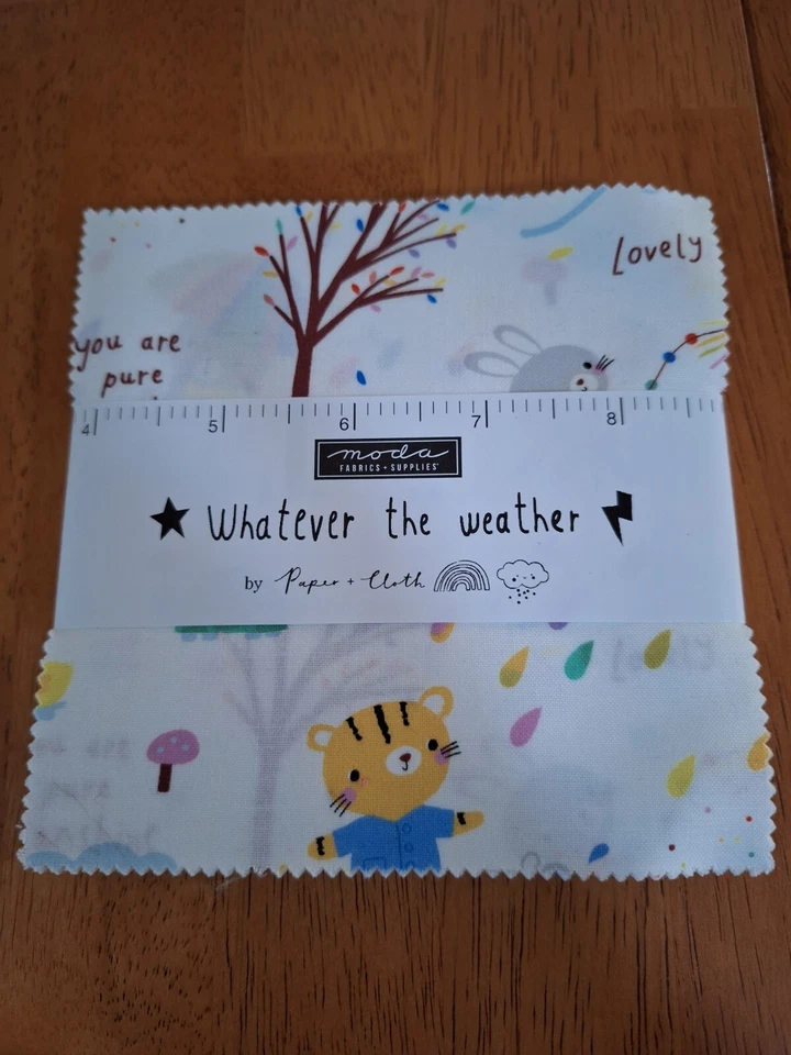 Moda Layer Cake Whatever The Weather 42 100% Cotton 10" Precut Quilt Squares New - Image 2 of 4