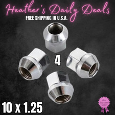 4 Lug Nuts 2014-2015 Arctic Cat 400 01-04 2X4 2003 Auto ATV Chrome Acorn Bulge