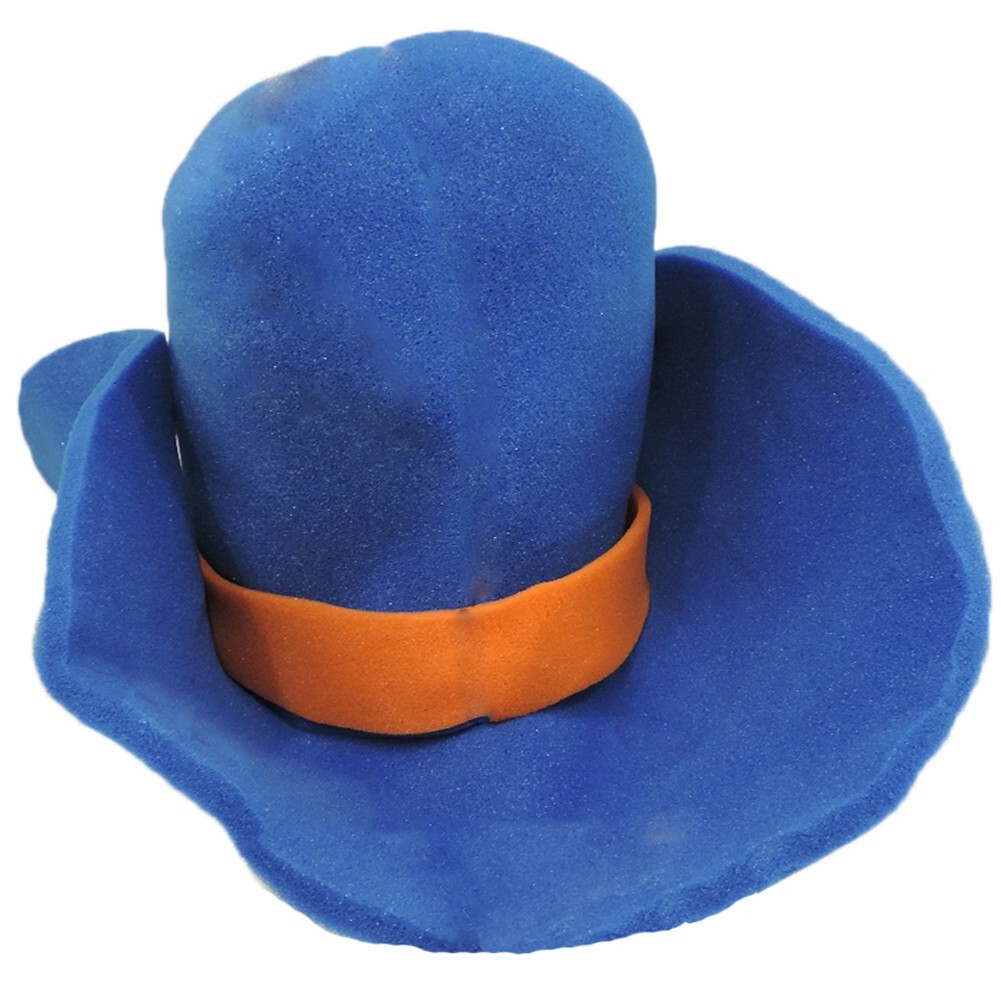 Giant Blue Foam Cowboy Western Novelty Hat eBay