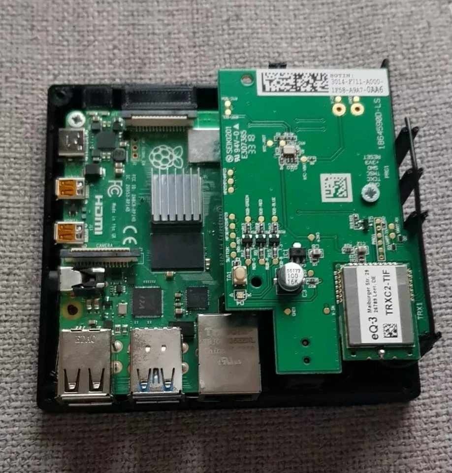 Raspberry PI 4, 8GB RAM als Homematic / Smart Home CCU, Clearbox, Plug And Play - Bild 2 von 3