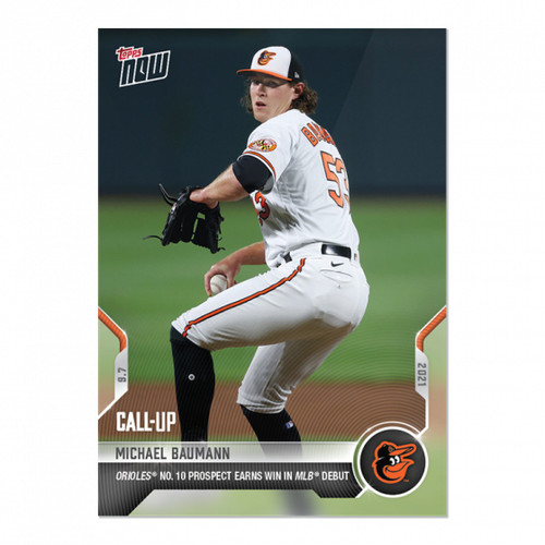2021 Topps Now 773 Mike Baumann