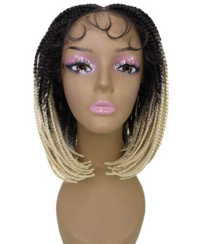 LUXLUXE Tiara gerade 12 Zoll lang 4X4 handgebundene Spitze geflochtene Perücke, BLB-0140 - Bild 108 von 128