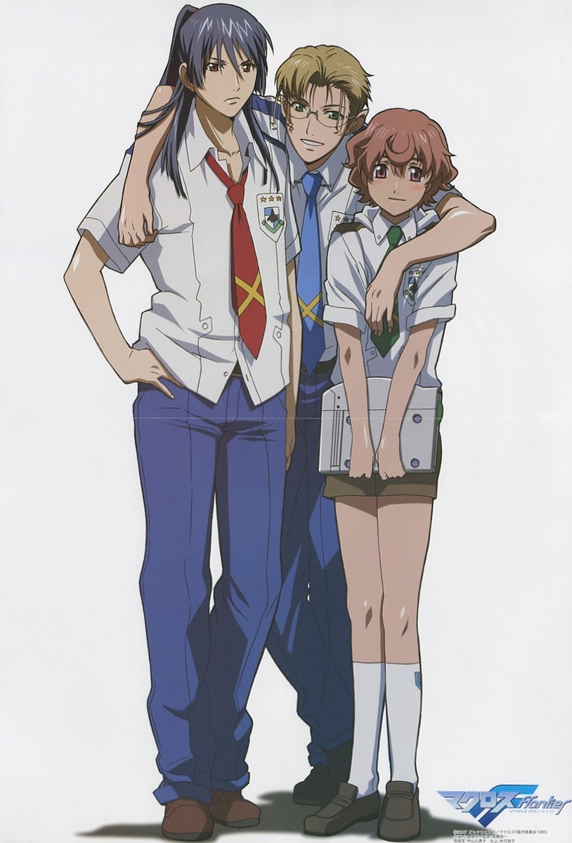 poster promo Code Geass R2 Macross Frontier anime Lelouch Suzaku