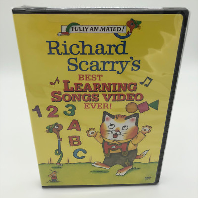 Richard Scarrys Best Learning Songs Video Ever (DVD, 2001)