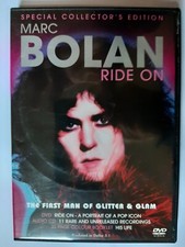Marc Bolan: Ride On DVD and CD (2005) DEMOS BOOKLET GLAM ROCK WHITE SWAN