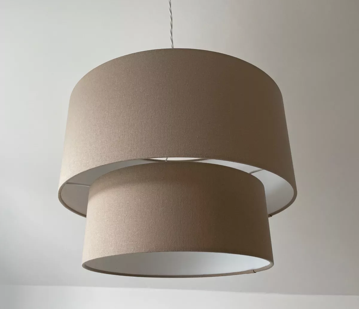 Double shade pendant light outlet