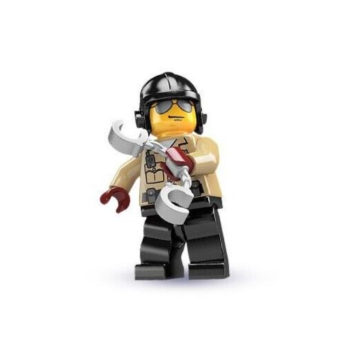 Traffic Cop - Series 2 - Lego Minifigure - Rare