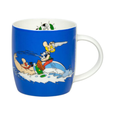 Könitz Becher - Asterix - Schwimmen - Tasse - NEU