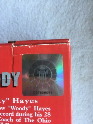 Ohio State WOODY HAYES Bobblehead Forever 2. Generation Neu in Box, ungeöffnet - Bild 7 von 7