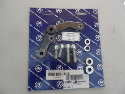 PM Bremssattelhalter rechte Seite schwarz für 125X4R Harley-Davidson 2006-2014