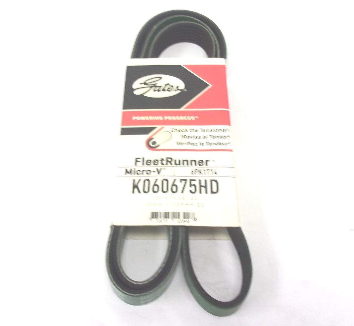 KT★mama K060675HD NEW GATES SERPENTINE HEAVY DUTY MICRO-V BELT
