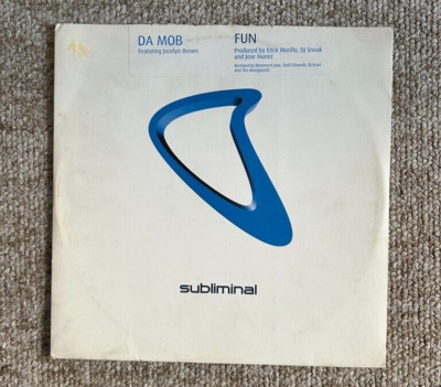Da Mob Feat. Jocelyn Brown - Fun Subliminal SUB1 2x 12'' US 1997 UK Garage House