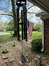 Listen To The Wind Personalized Memorial Premium Wind Chimes 