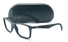 RAY BAN RB 7047 5196 BLACK AUTHENTIC EYEGLASSES 54-17 140 W/CASE