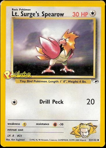 Juego ilimitado de héroes de gimnasio Pokémon - ¡Elige tu tarjeta! WoTC 2000 vintage - casi nuevo/lp - Imagen 52 de 132