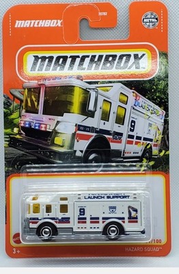 New 2022 Matchbox White Skybuster Air Force Launch Support Hazard Squad #91