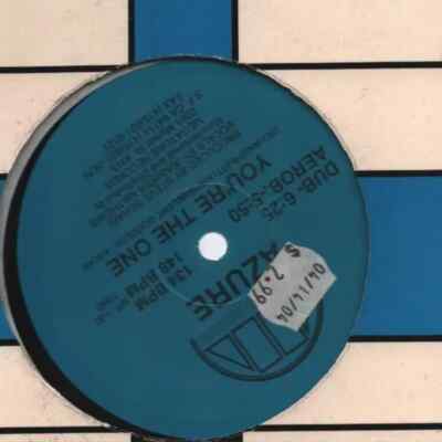 Azure Youre The One Vinyl Single 12inch Megatone Records