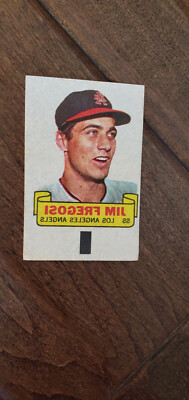 1966 TOPPS INSERT RUB OFF JIM FREGOSI CALIFORNIA ANGELS METS RANGERS PHILLIES