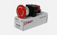 *New in Box* IDEC AVW401-R Switch Pushlock / PushButton Turn Reset 1NC Red