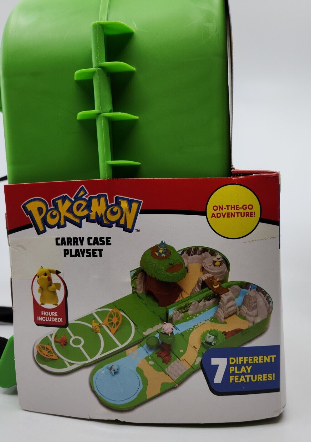 Pokemon Carry Case Playset Portable Backpack Travel Toy 2" Pikachu Figure New 191726376804 eBay