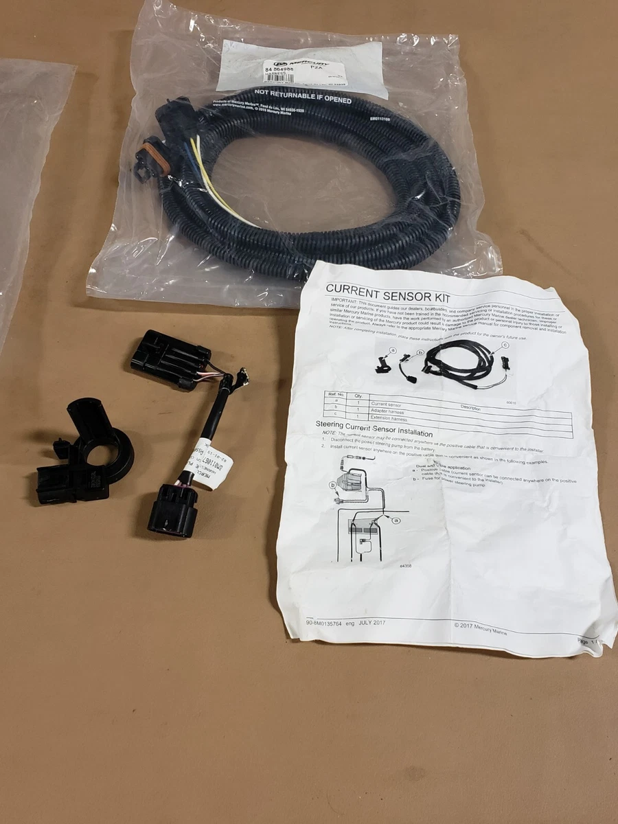 MERCURY MARINE CURRENT SENSOR DIAGNOSTIC KIT #8M0115125 | eBay 