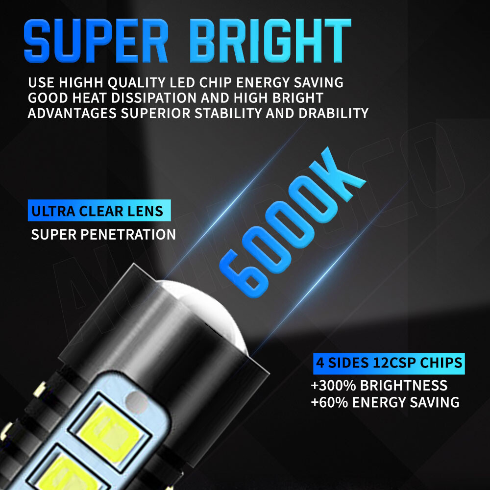 O様　L 2 pack 881 LED Fog Light Driving Bulbs 862 886 889 894 896