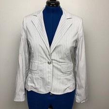 Cabi 903 Women's Size 8 Lightweight Career Blazer Jacket Floral