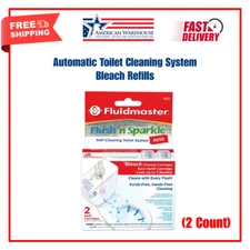 Flush N Sparkle Bleach Toilet Cleaning Refills (2-Pack), Fluidmaster 8302P8