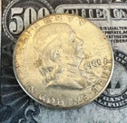 1961 P Silver Benjamin Franklin Half Dollar - Nice Find - Combined Shipping