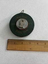 Vintage Walsco Steel 50 Ft Tape Measure