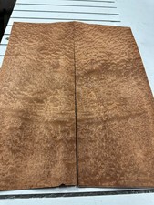 Pommele Sapele Raw Wood Veneer 2 sheets 19'' x 7'' 319N