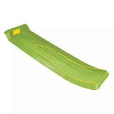 ESP Series 66 In. Family Fun 4-Rider Toboggan Sled in Lime Green