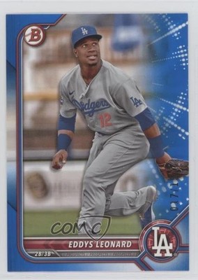 2022 Bowman Draft Blue 17/150 Eddys Leonard #BD-150 s3g