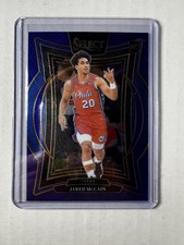 2024-25 Panini Select - Concourse Jared McCain #82 Blue (RC)