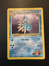 Misty's Seadra (Prerelease) 009/132 Wotc Promo Holo