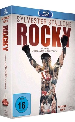 Rocky - Teil: 1 - 6 (1976 - 2006)[6 Blu-ray's/NEU/OVP] Kult / Sylvester Stallone