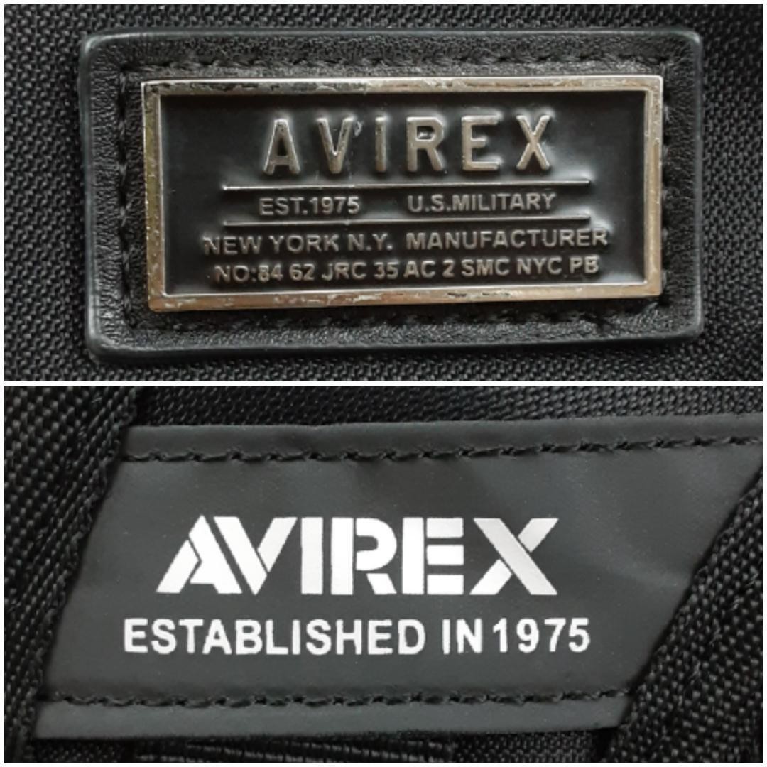 ◎AVIREX solid Backpack backpack metal logo Japan - image 10